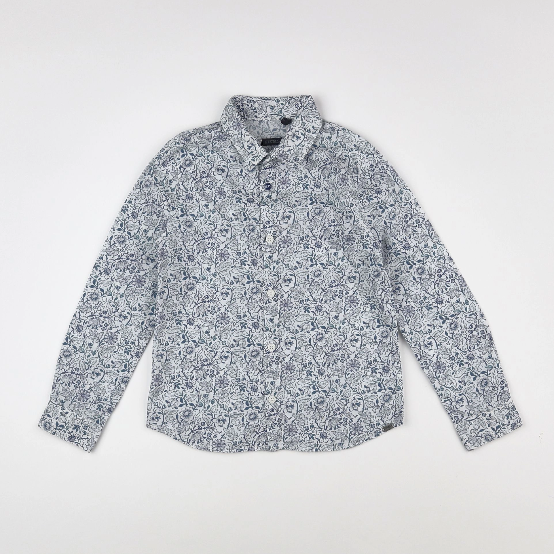 IKKS - chemise bleu - 6 ans